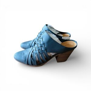 Universal Thread Women’s Sandals Aiden Huarache Heeled Mules Size 9.5